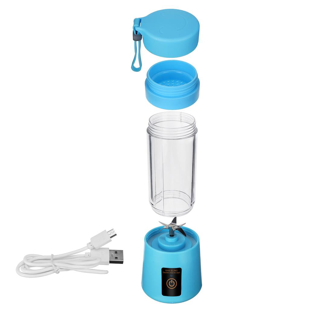 USB Chargeable Jucier/Blender 6 Blades (380 ml)