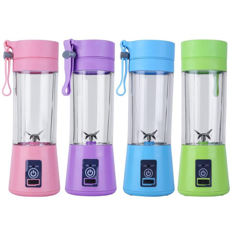 USB Chargeable Jucier/Blender 6 Blades (380 ml)