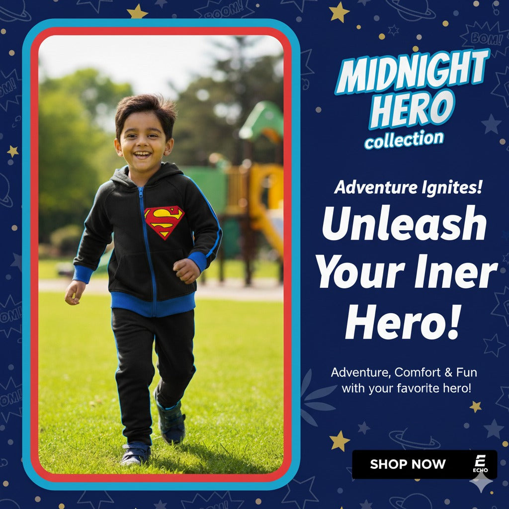 Kids’ Cozy Tracksuit – Warm, Playful & Perfect for Every Adventure