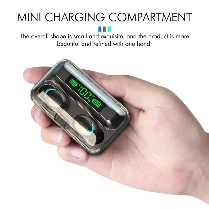 Premium Wireless Bluetooth Headset with Charge Box