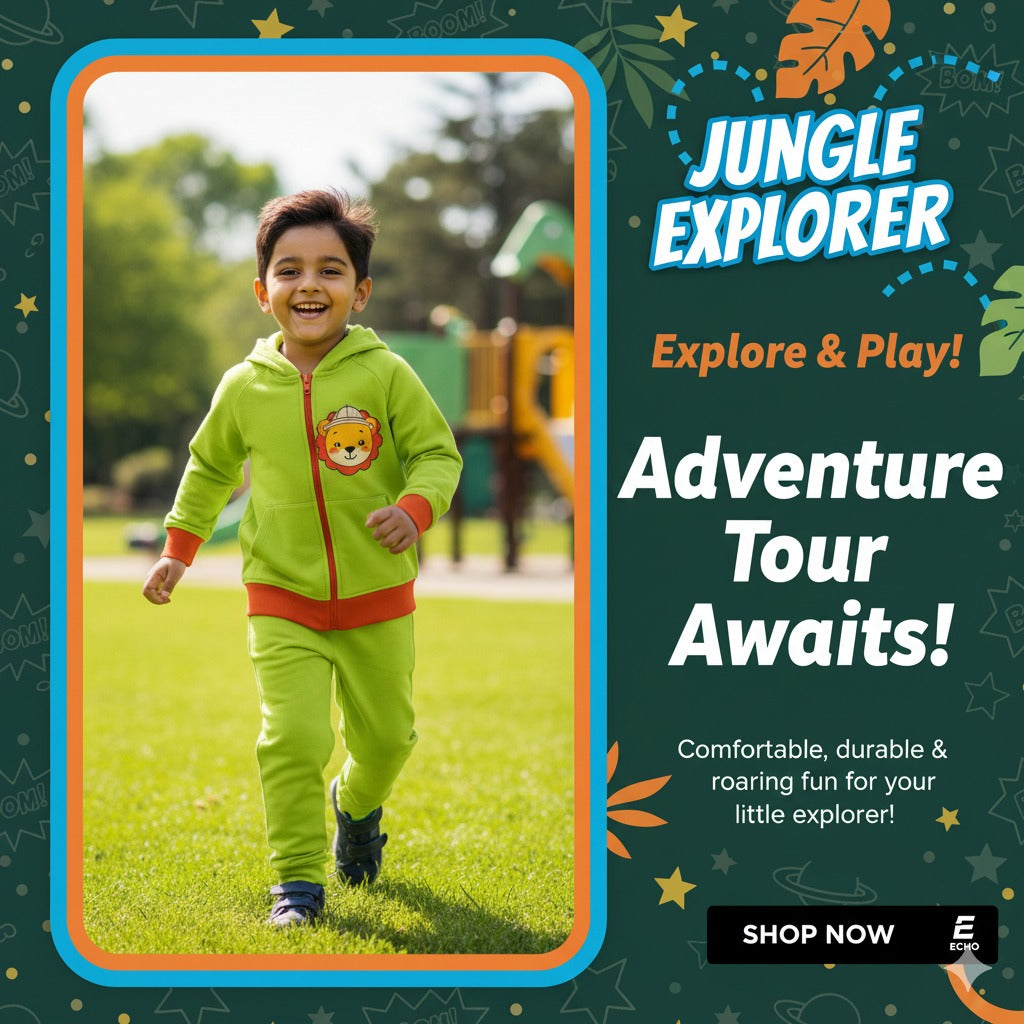 Kids’ Cozy Tracksuit – Warm, Playful & Perfect for Every Adventure