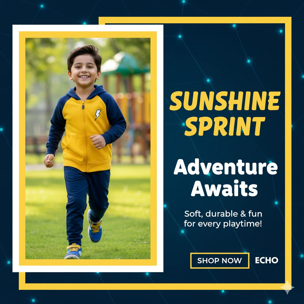 Kids’ Cozy Tracksuit – Warm, Playful & Perfect for Every Adventure