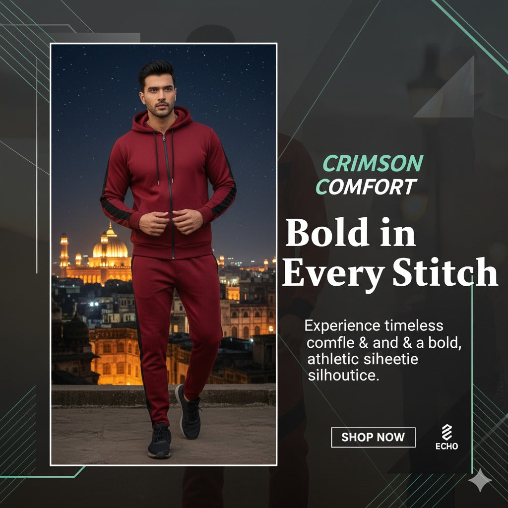 Desert Dusk Men’s Premium Tracksuit – Bold Comfort for Every Adventure